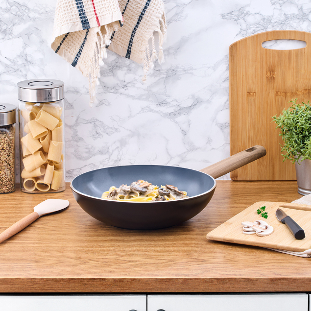 Aryıldız Eco Ceramic Wok Tava 28 cm - 1