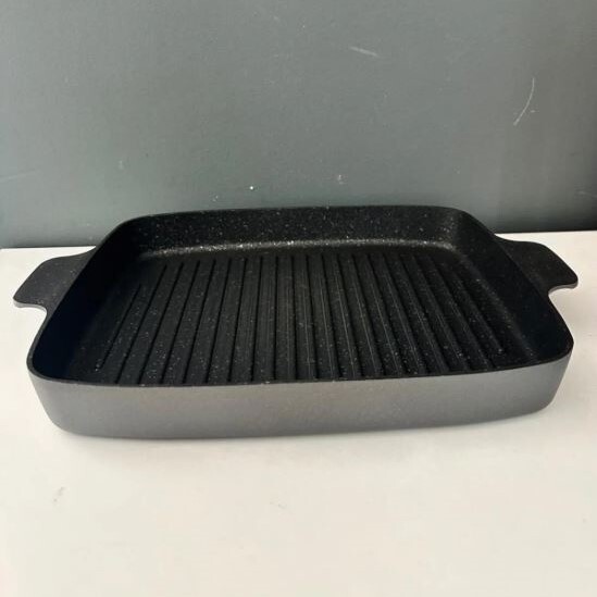 Aryıldız Pro Grade Grill Gri Tava 30x25 Cm - 1